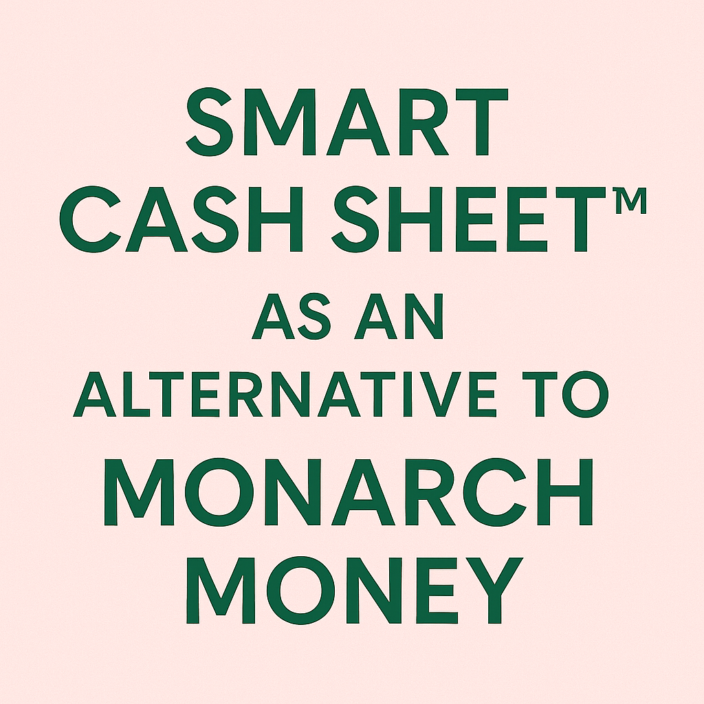 Smart Cash Sheet vs Monarch Money
